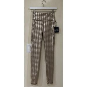 Savage x Fenty Leggings Sky-Hi Houndstooth Super High-Waist Pocket Yoga Size S